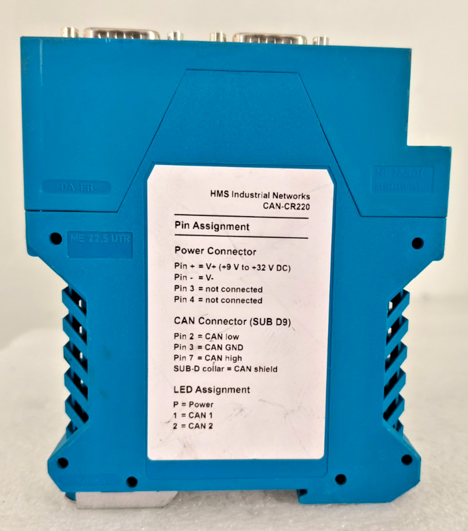 IXXAT CAN-CR220 CAN Repeater HMS INDUSTRIAL Rugged V 1.3 USED
