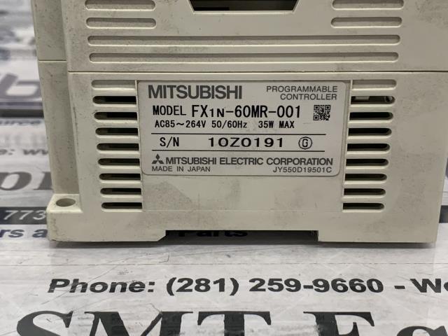 Mitsubishi PLC Module – FX1N-60MR-001 w/Warranty