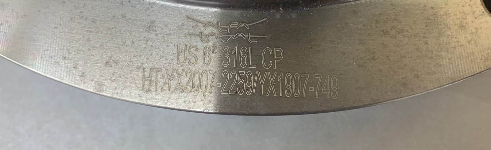 Alfa Laval BodyHalf Clamp 6 316L for LKB (9612936484)