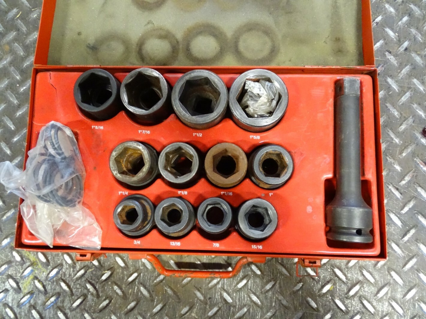 Facom 6-PT Impact Socket Set, 3/4″ – 1-5/8″, 3/4″Drive , NK.500U