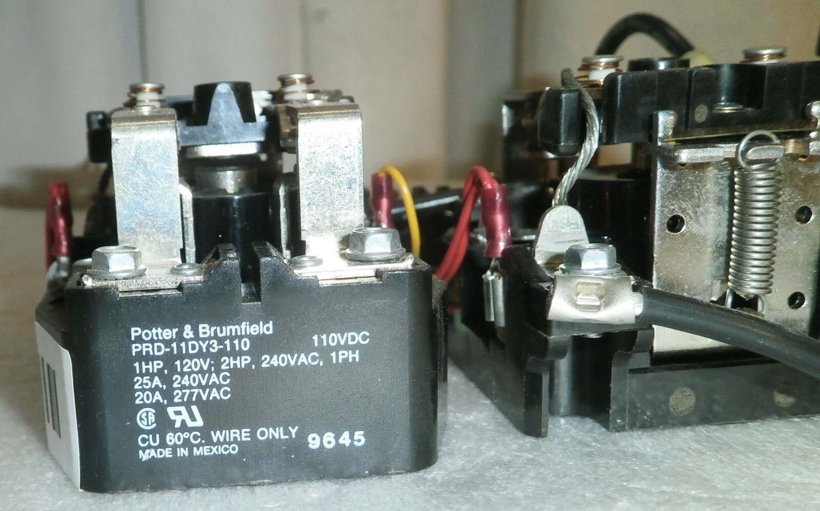 Lot of 3 Potter & Brumfield PRD-11DY3-110 of GE AMX 4 X-ray Used Good Condition