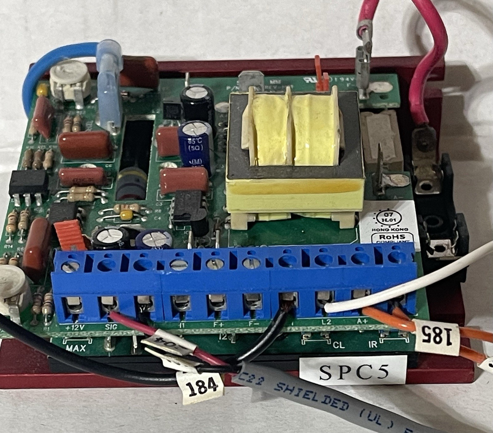 KB ELECTRONICS KBMM-125(9449) DC MOTOR SPEED CONTROL 115VAC 50/60HZ 0-90VDC