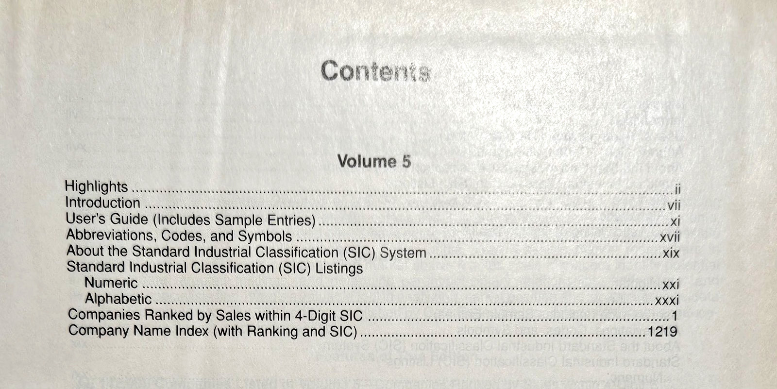 Ward’s Business Directory of U.S. Private & Public Companies, 1994 Vol. 5 SIC-4