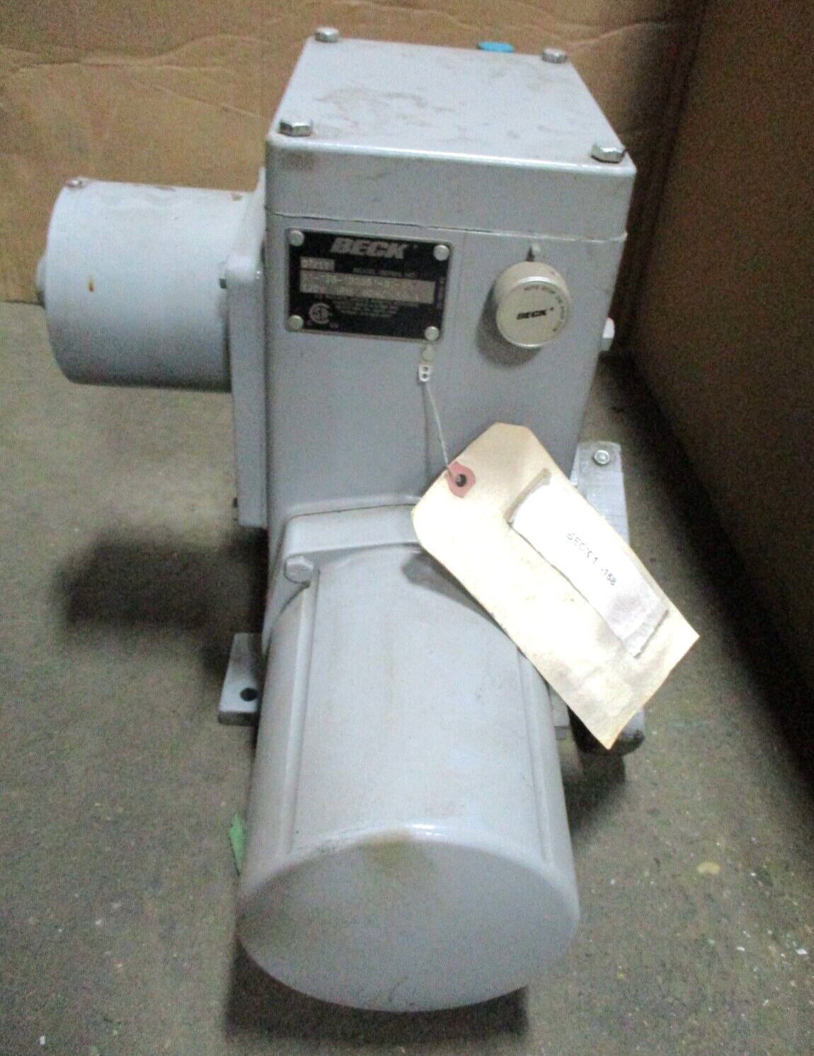 Beck 11-158-133351-01-05 Rotary Actuator 120V 1PH 60Hz 55A 48431DH