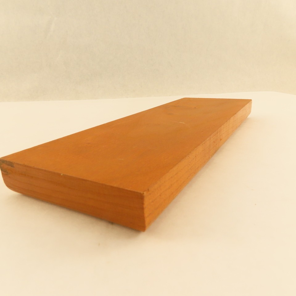 9″ x 3″ x 3/4″ Thick Cherry Wood Plaque Blank Arts Crafts Beveled Edge Lot Of 13