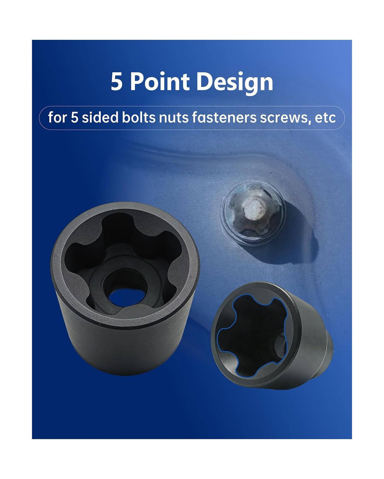 Torx Plus EPR Socket Set 5 Point EPR Socket 6EPR, 7EPR, 8EPR, 10EPR, 11EPR, 1…