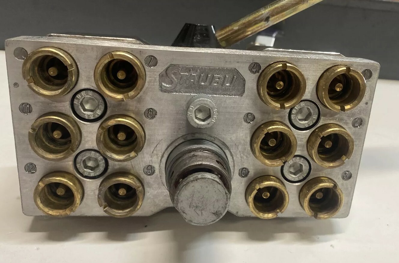 Staubli Utility Coupler Valve Assembly N 003 112 93 Warranty Fast Shipping