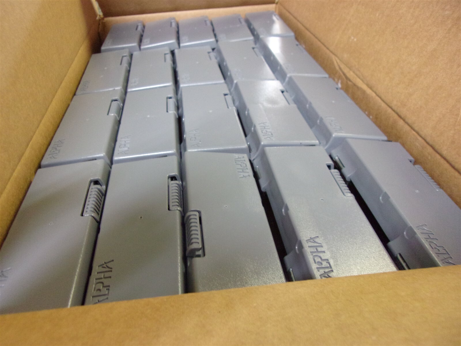 NEW Alpha Security ACM356BRF-6 Anti-Theft Security Boxes, Lot of 20
