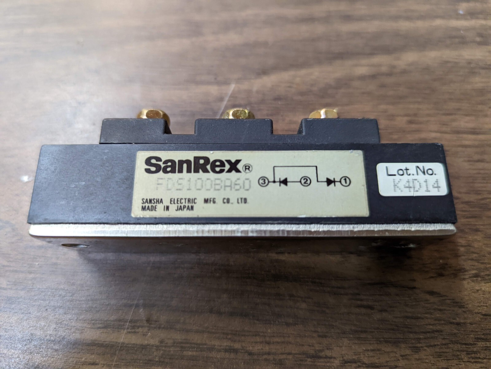 SanRex FDS100BA60 Dual Diode Module