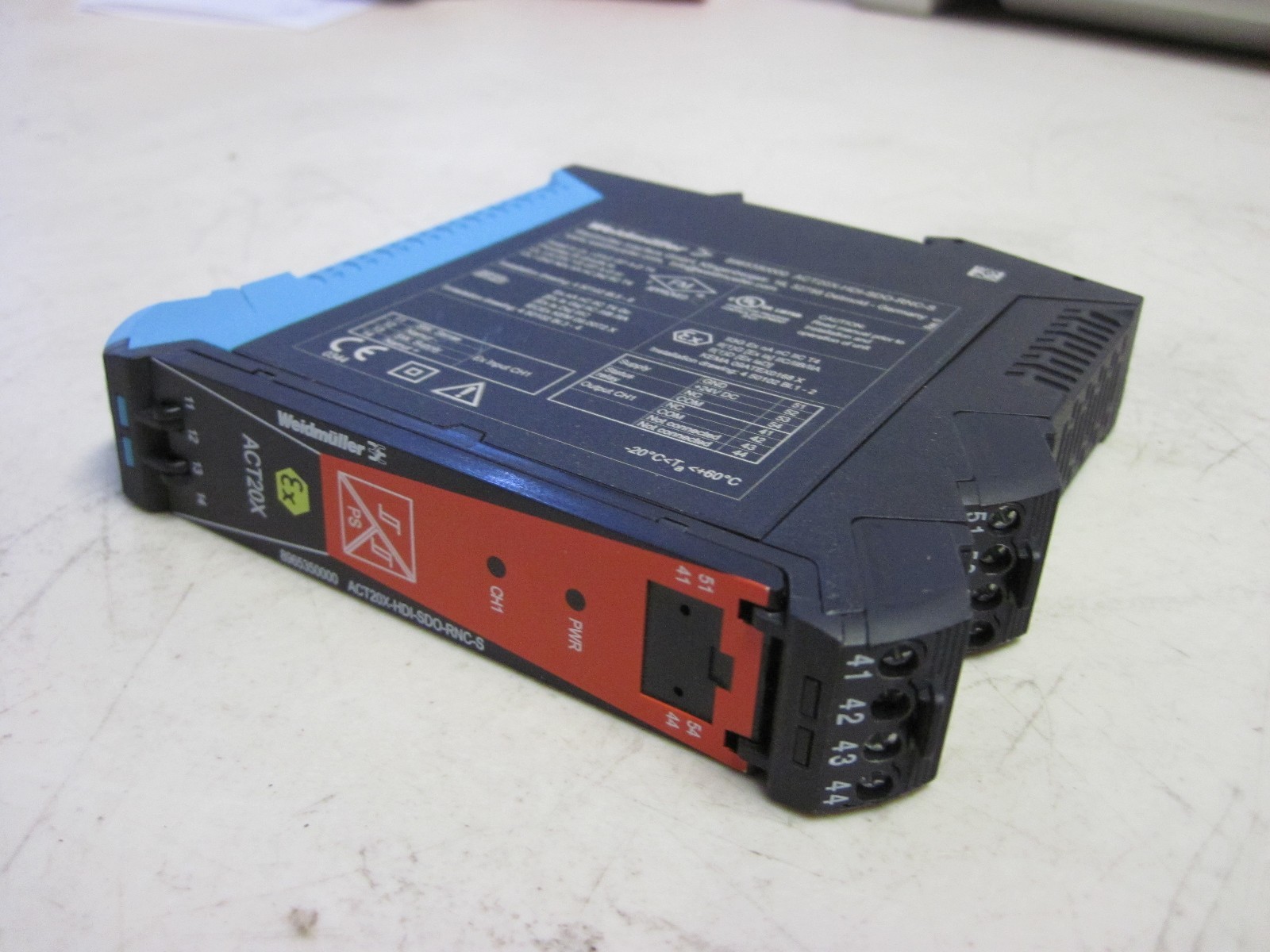 100% WARRANTY Weidmuller ACT20X Signal Converter ACT20X-HDI-SDO-RNC-S