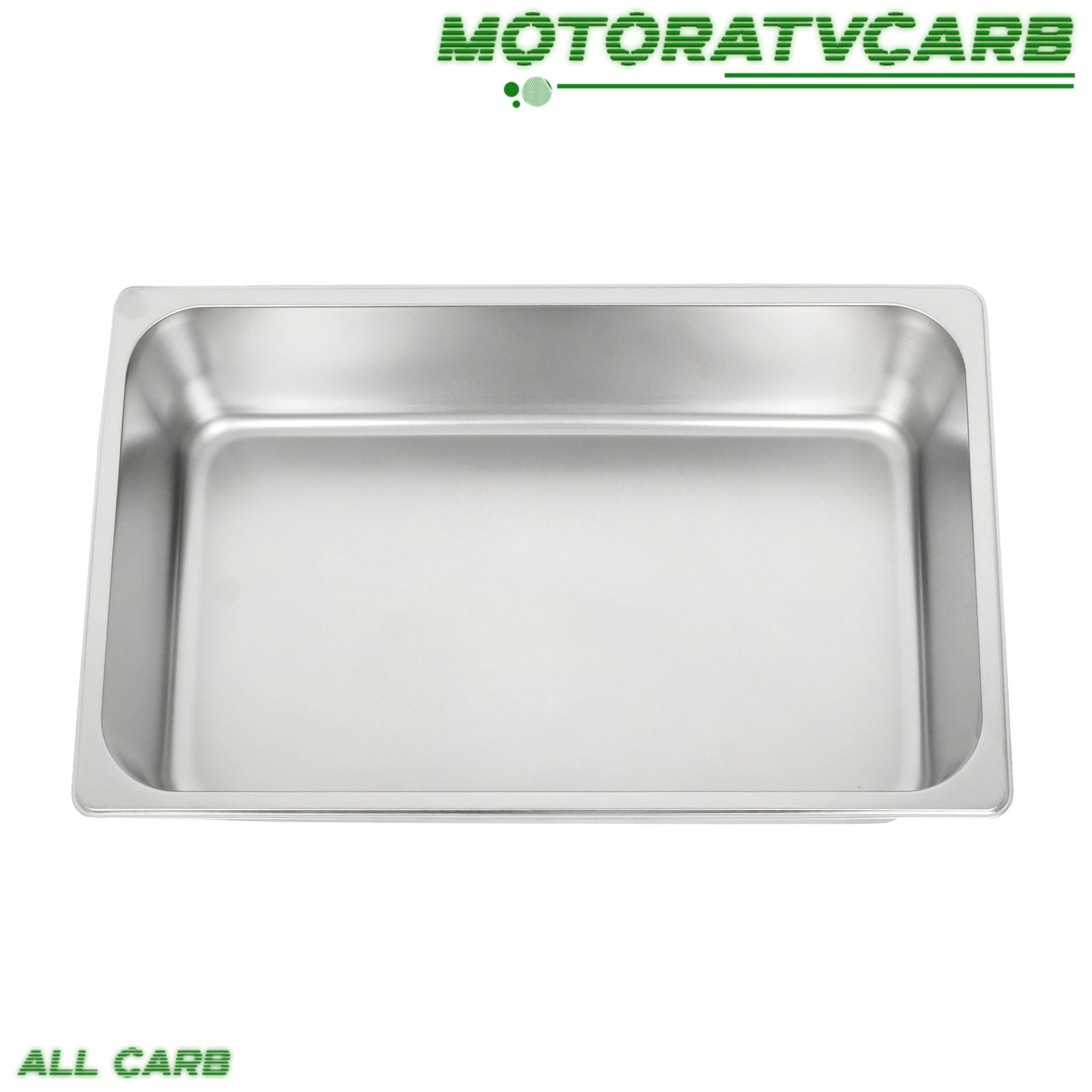ALL-CARB 6× 6″ Deep Full Size Pans Catering Storage Metal Steamer Catering Trays