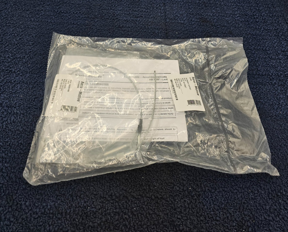 Aero-Motive 1301790327 Secondary Support Wire For RF/BF Balancers & Torque Reels