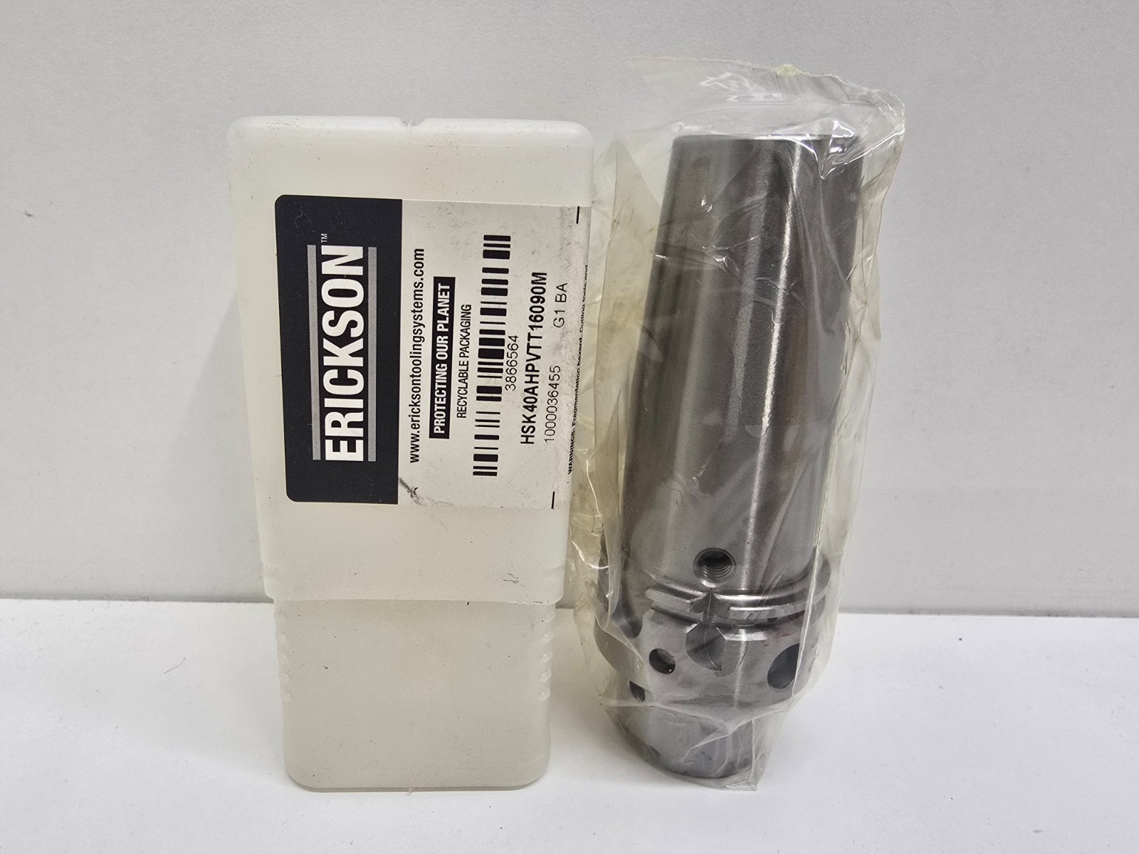NEW OLD STOCK! ERICKSON HYDRAULIC CHUCK HSK40AHPVTT16090M