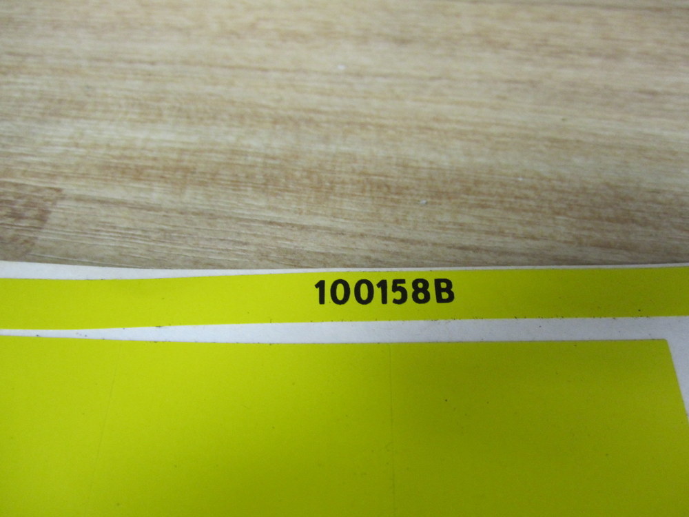 Lab Safety Supply 100158B Polymer Sign Minus 1 Label