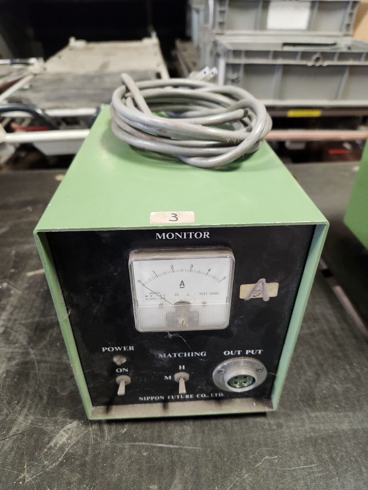 NIPPON FUTURE INDUCTION HEATER UNIT MONITOR UI-3001-3A