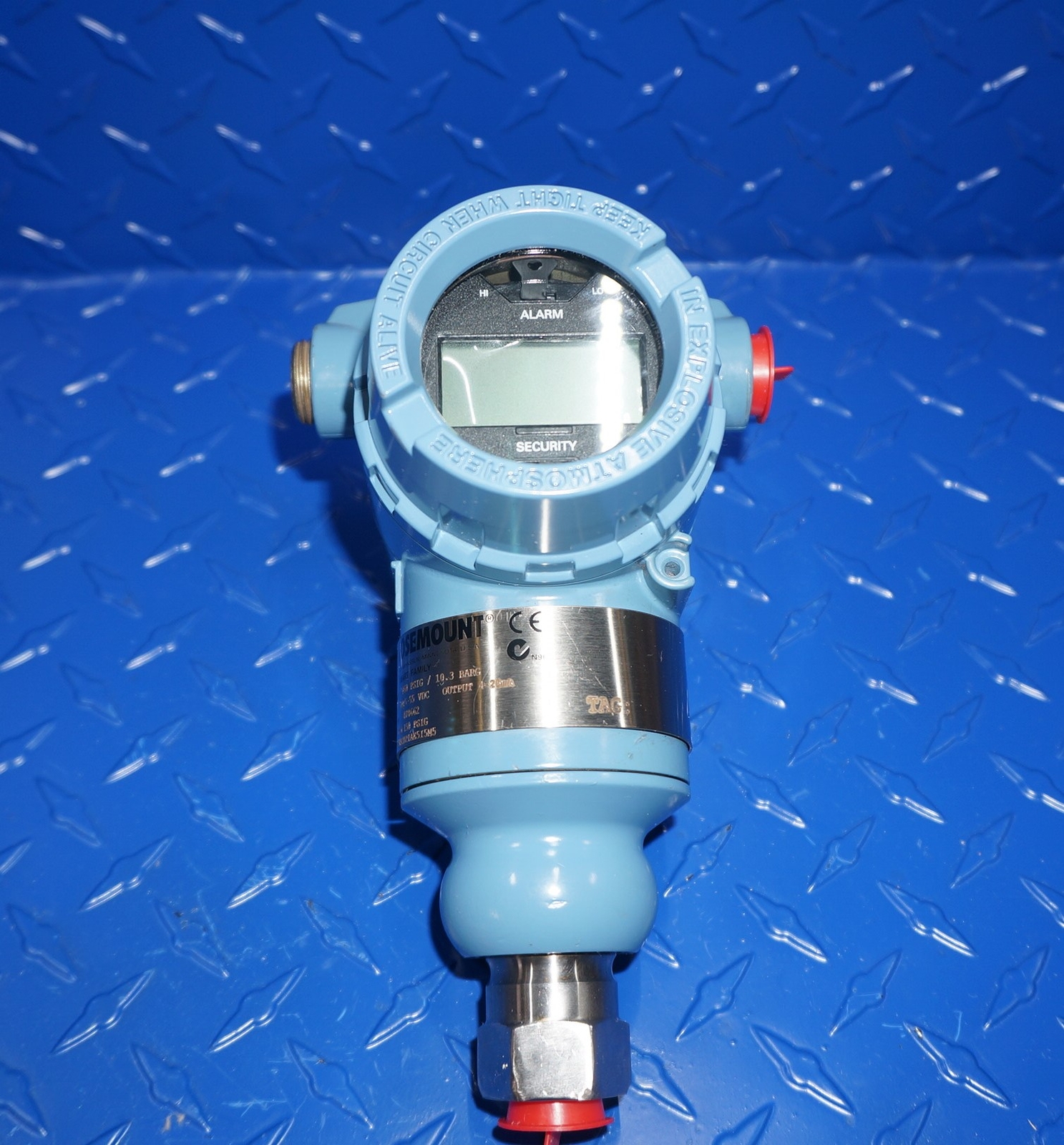 EMERSON ROSEMOUNT 3051TG2A2B21AE5I5M5 PRESS TRANS 3051TG2 ITEM 78662