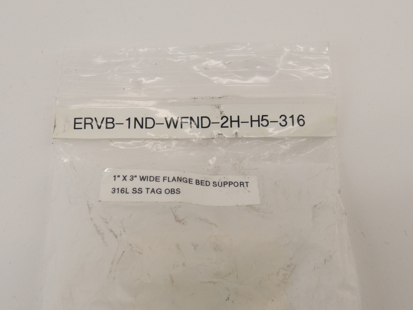 Stainless Steel Wide Flange Bed Support Nut 1″ X 3″ ERVB-1ND-WFND-2H-H5-316 -…