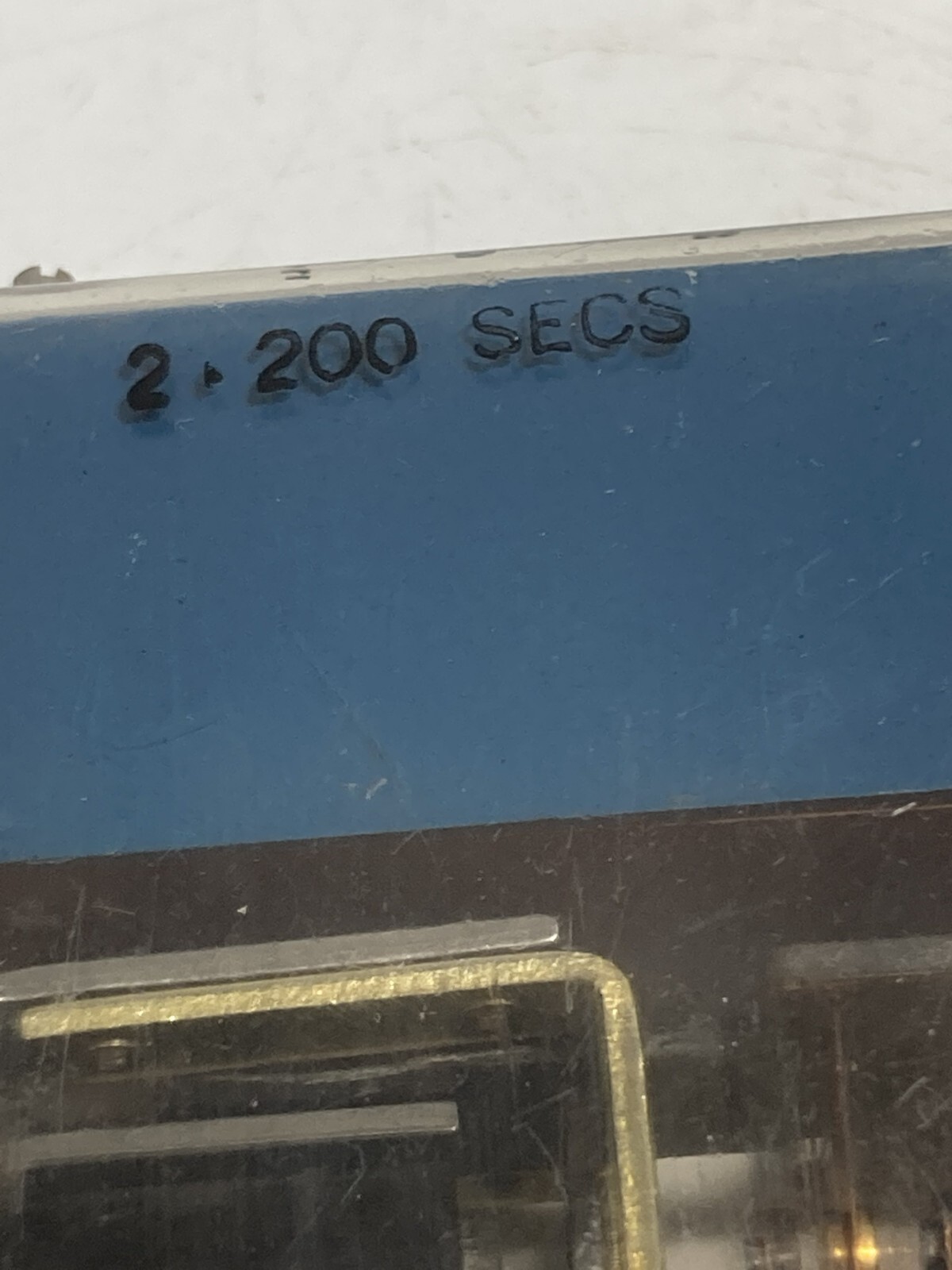 STRUTHERS-DUNN 237XBXP TIME RELAY 2-200 SECS 230VAC 10A