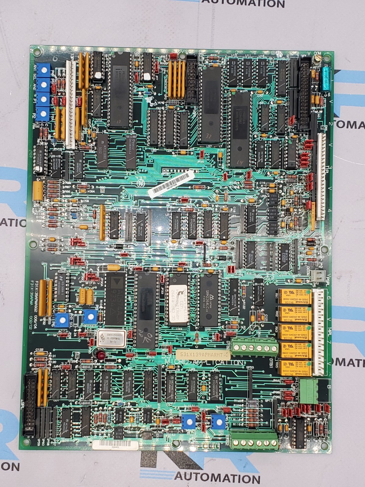 GE Fanuc F31X139APMASG2 Micro Application Board
