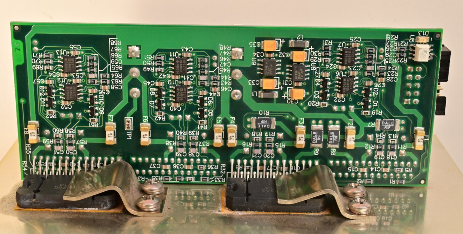 Watthour WECO 2350R PB010007 3-Channel Driver PC Board BB021605 Large Heatsink