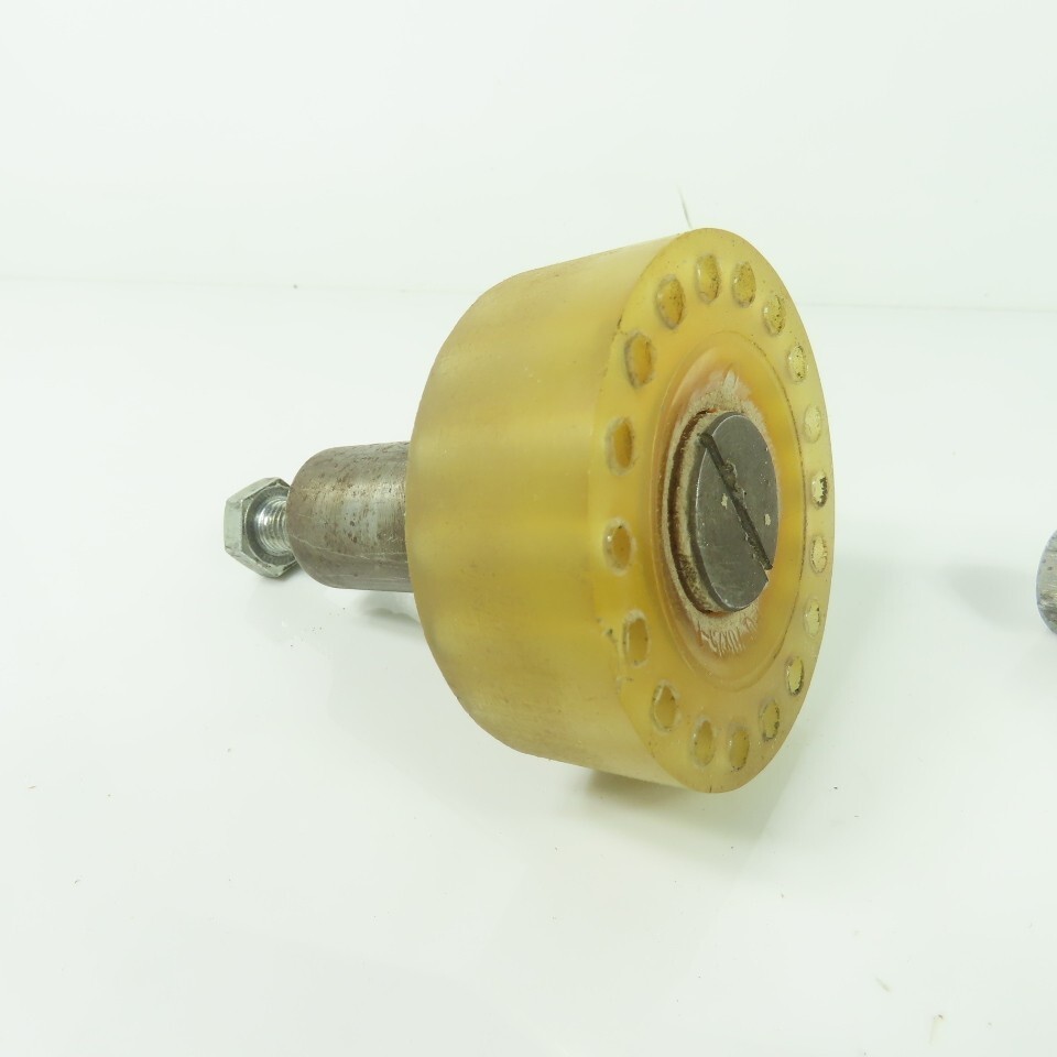 PU 70X25X1 67mm OD X 25mm W Tire Polyurethane Rubber Bearing Lot Of 3