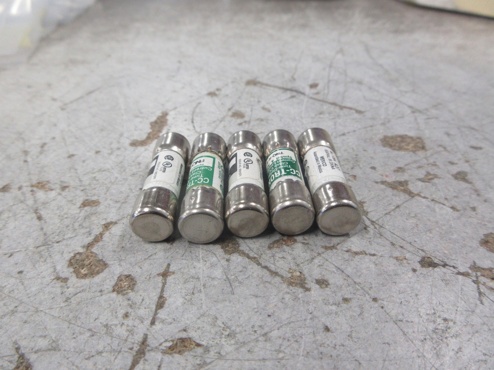 Bussmann Fuse FNQ-R-6 6A 600V *Lot of 5* Used