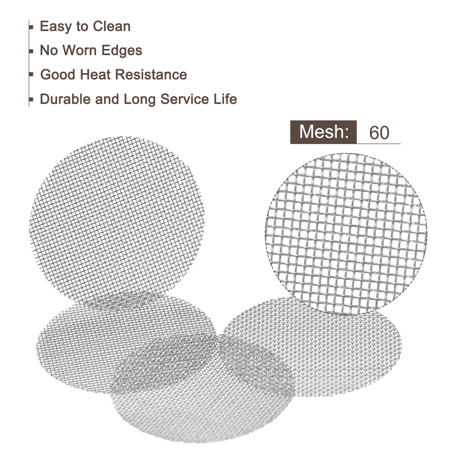Pipe Screen Stainless Steel Screens 15mm Diameter 50Pcs