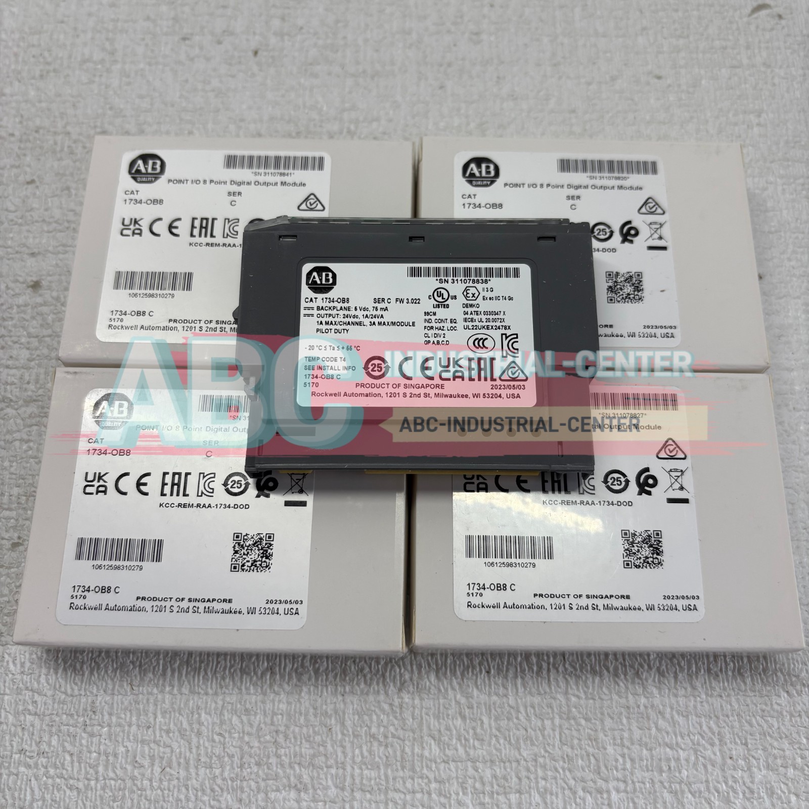 Brand 1734-OB8 Ser C Digital Output Module#1pcs new in box