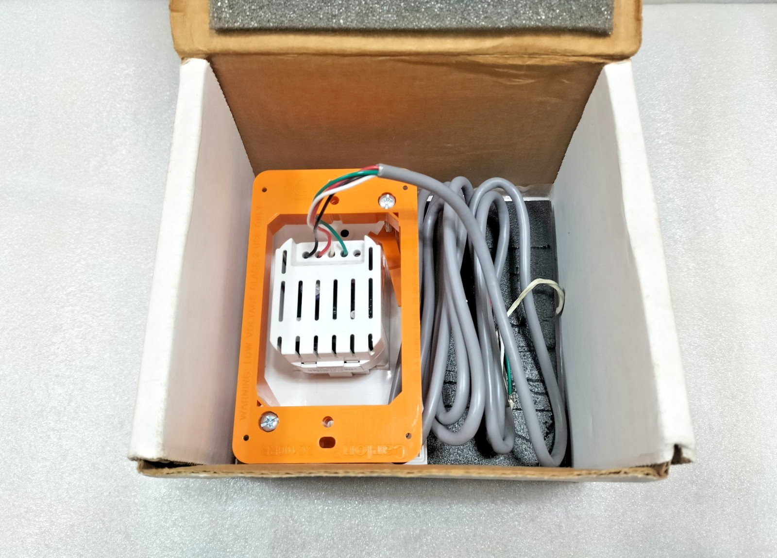 SECURITRON ASSA ABLOY WSS-W1 WAVE SENSE SWITCH WHITE