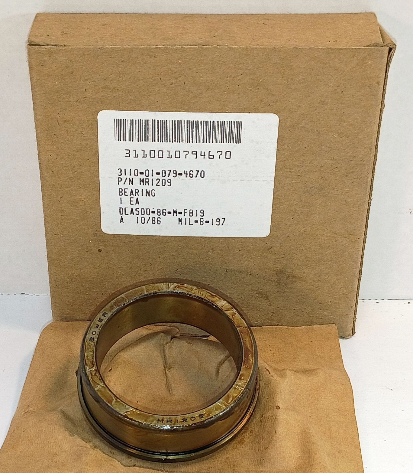 1 NEW BOWER MR1209 CAT 45X55.52/59.03X19mm BEARING INNER RING NNB *MAKE OFFER*