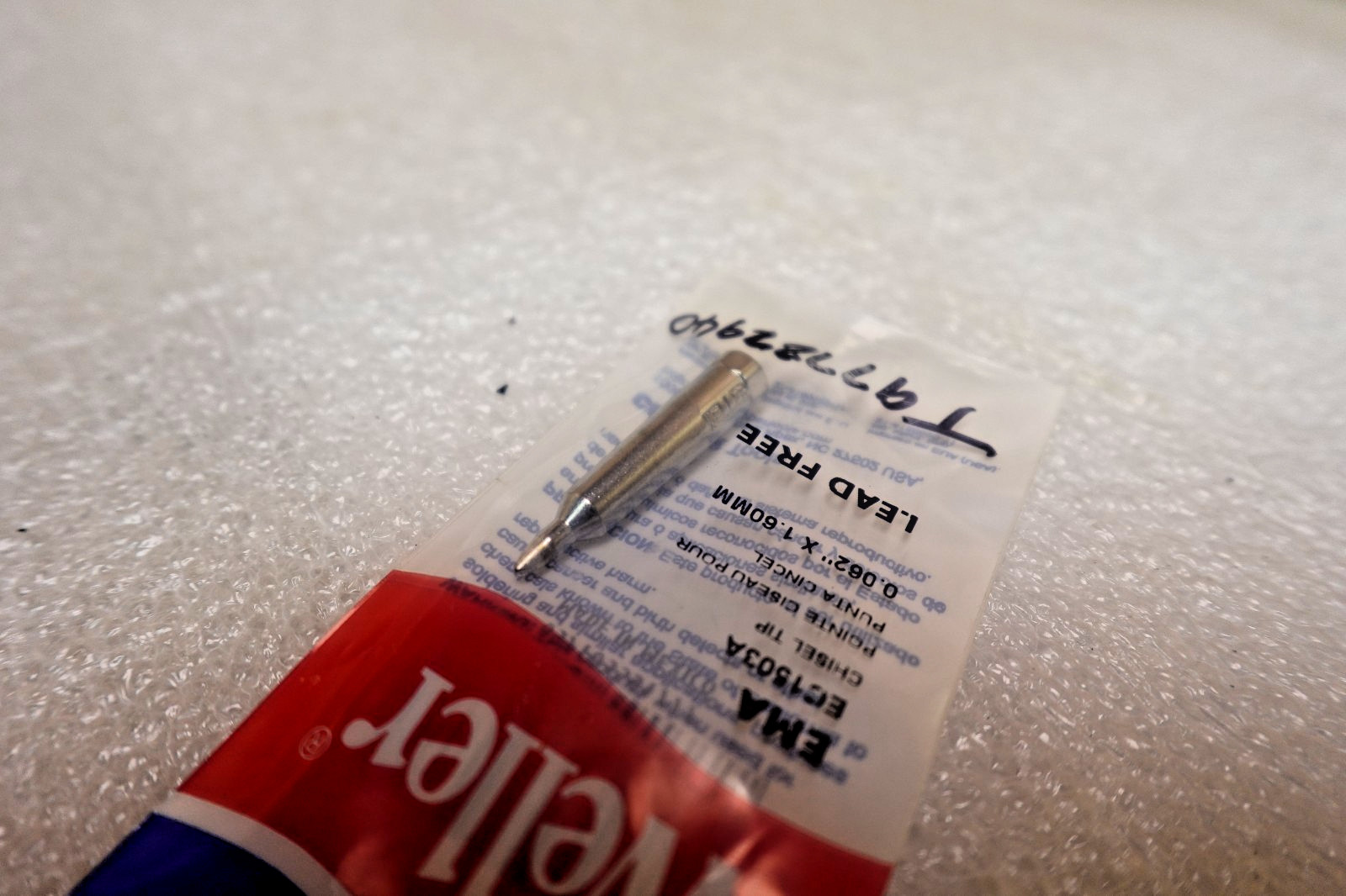 Weller EC1503A Chisel Tip 0.062″ X 1.60MM EMA