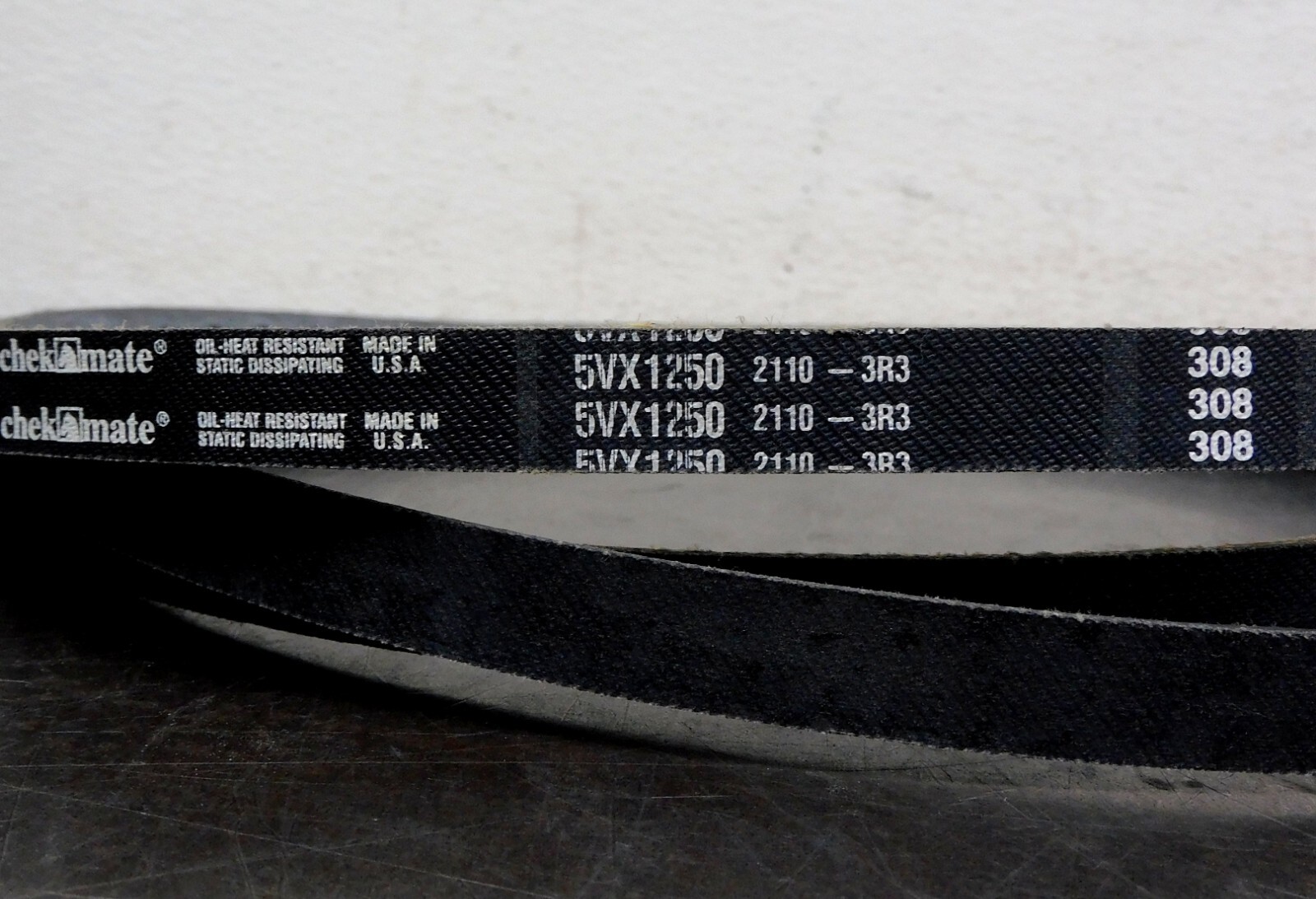 Carlisle – 5VX-1250 Section Cogged Wedge V- Belt Matched Set of Three (3)