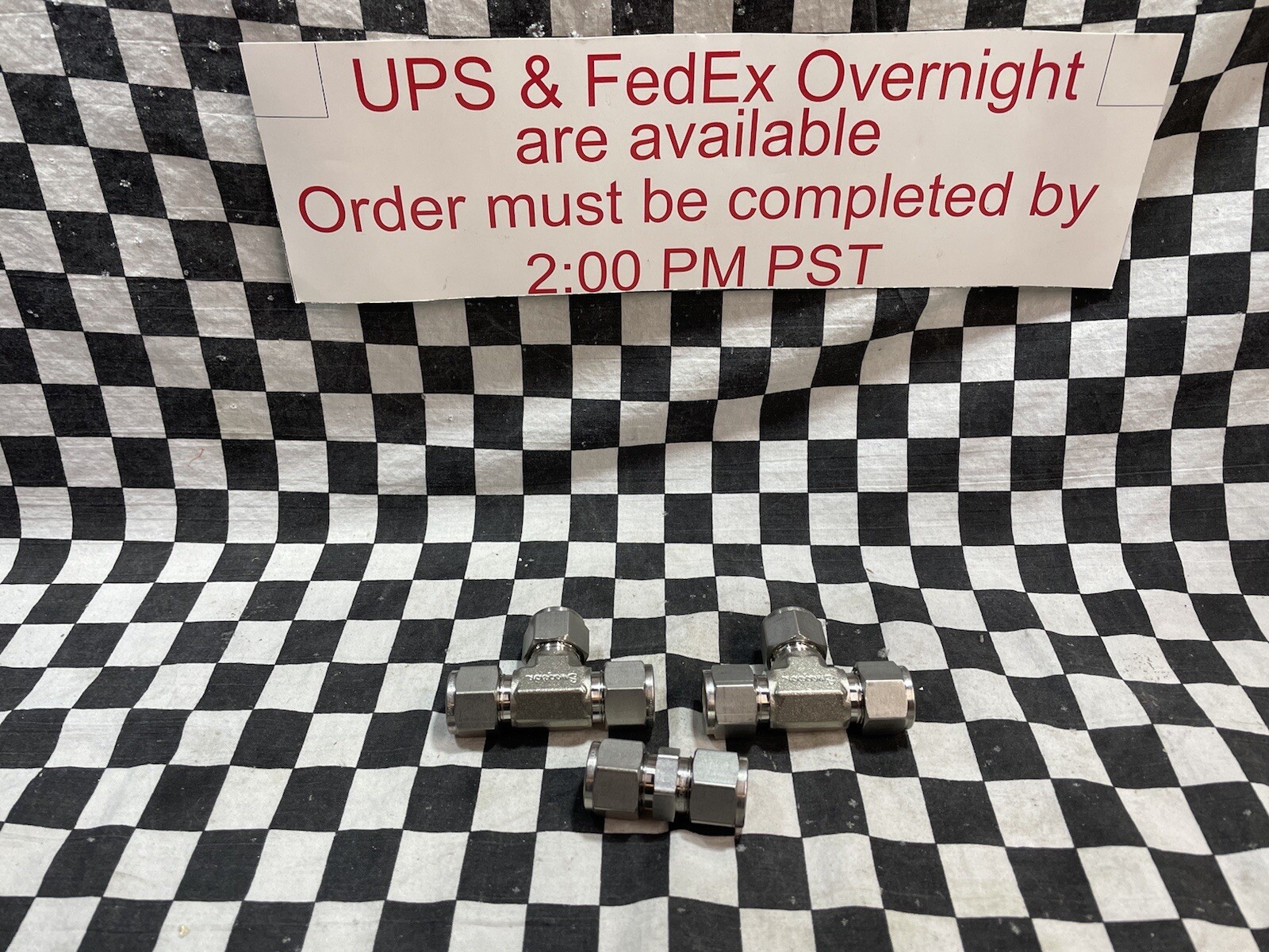 SWAGELOK TEE UNION 1/2″, SS-810-3 & SS-810-6, LOT OF 3, SHIPSAMEDAY#HP14