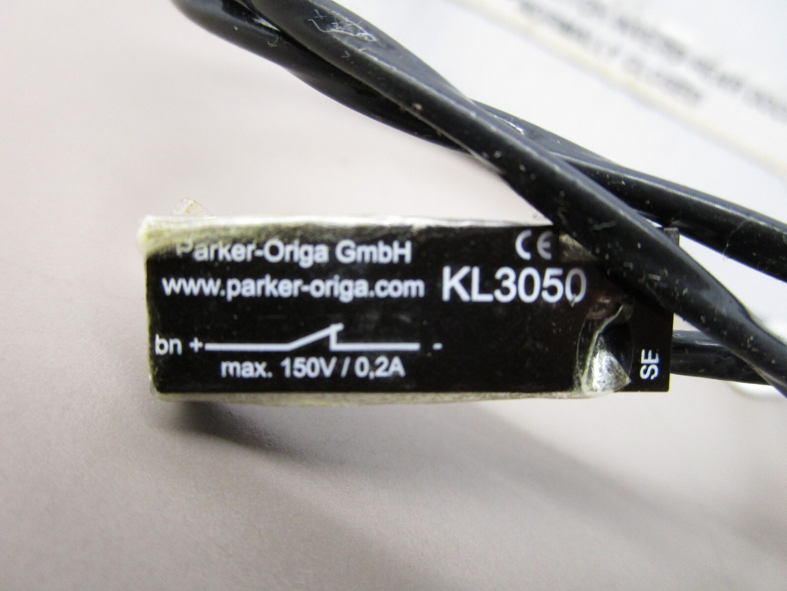 New Flyer 6347140 Switch Rear Door Invero Normal Closed Parker KL3050