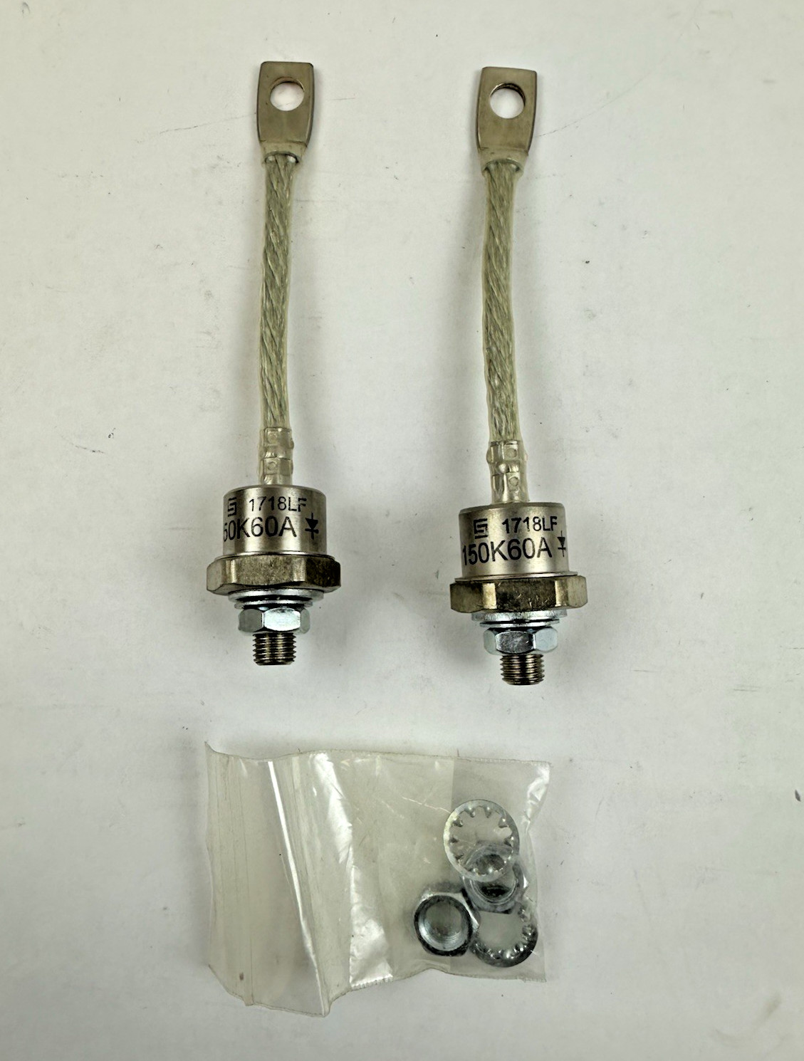 SANREX 150K60A STUD MOUNT RECTIFIER DIODE 150A 600V LOT OF 2