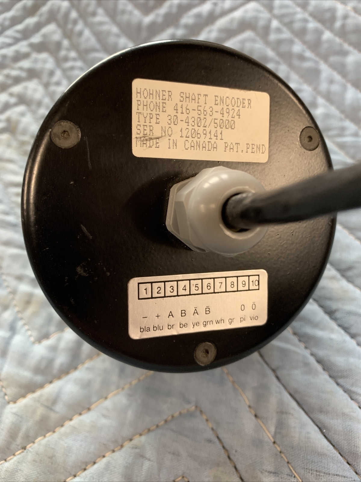 Hohner Shaft Encoder 3043025000 (FREE SHIPPING) 30 4302 / 5000
