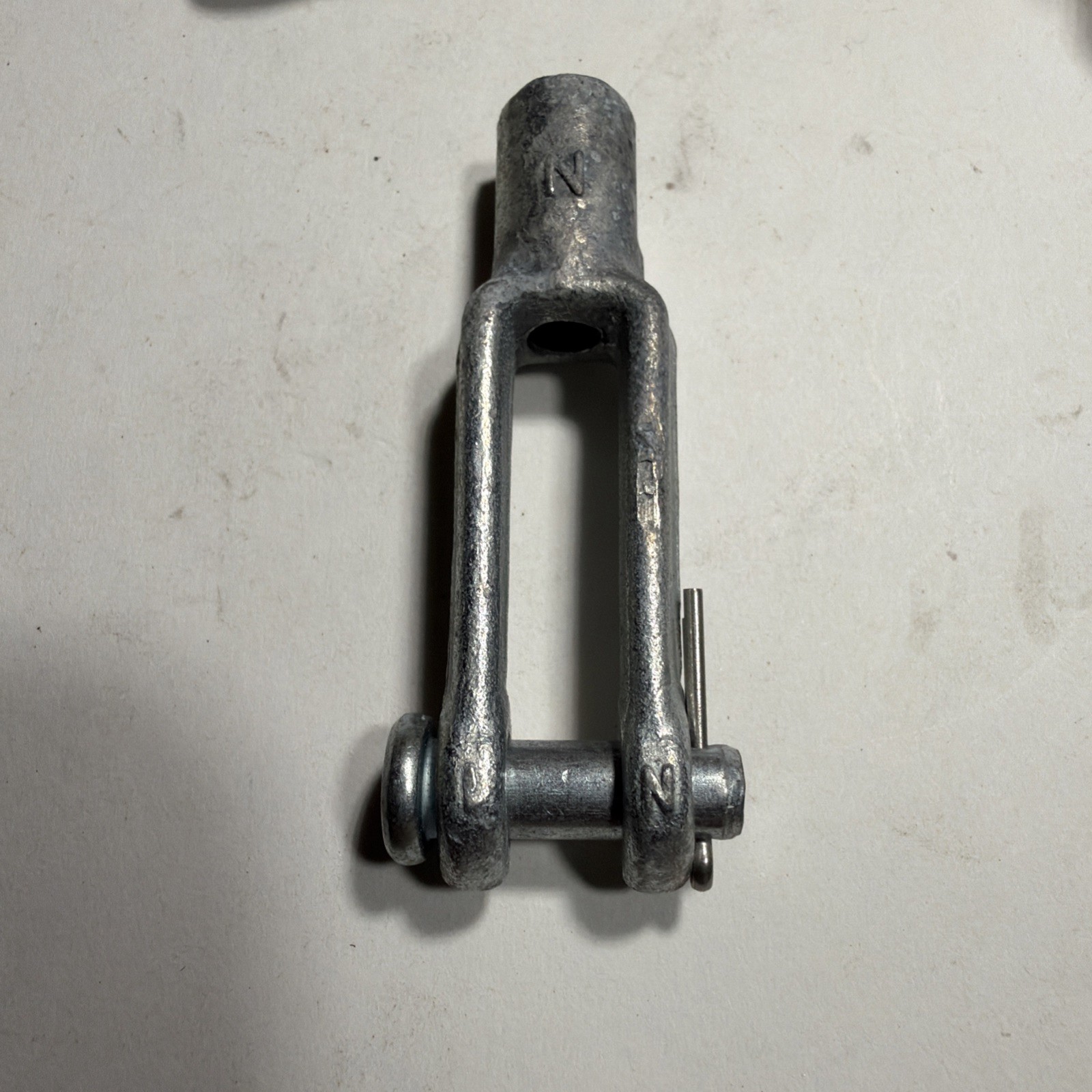 Yoke End MC11805 Lot of 10 Each By McMaster Carr NIB NOS Galvanized 1/4”-20 Thre