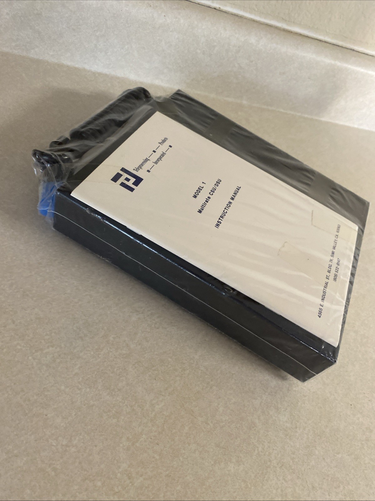 Teleprocessing Products Model 1 Multirate CSU/DSU with Instruction Manual