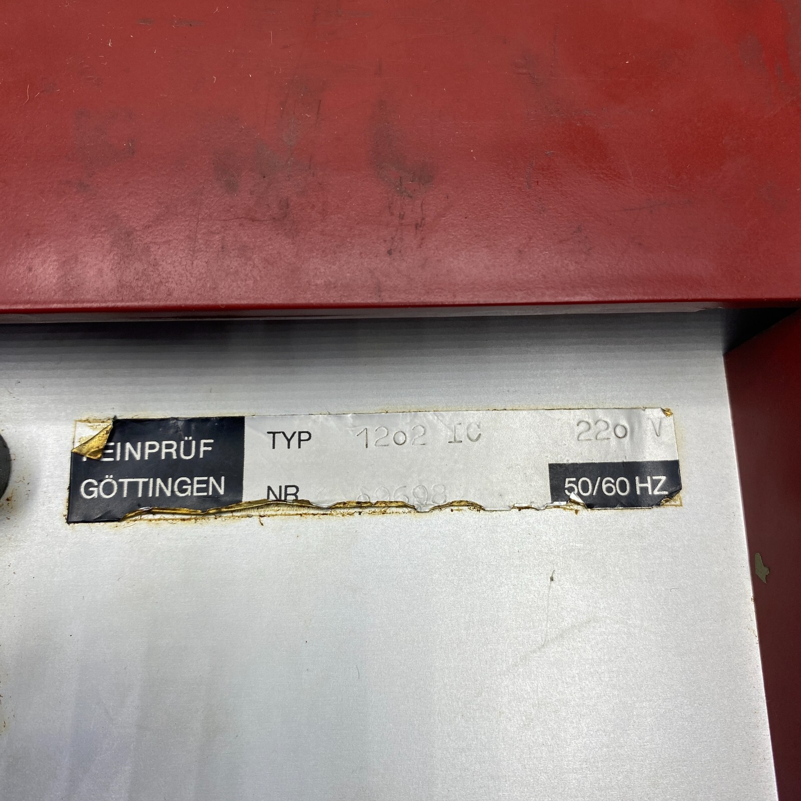 MAHR FEINPRUF TYPE 1202 IC DIGITAL DISPLAY UNIT 220V 50/60HZ 09698 1202IC 🎯