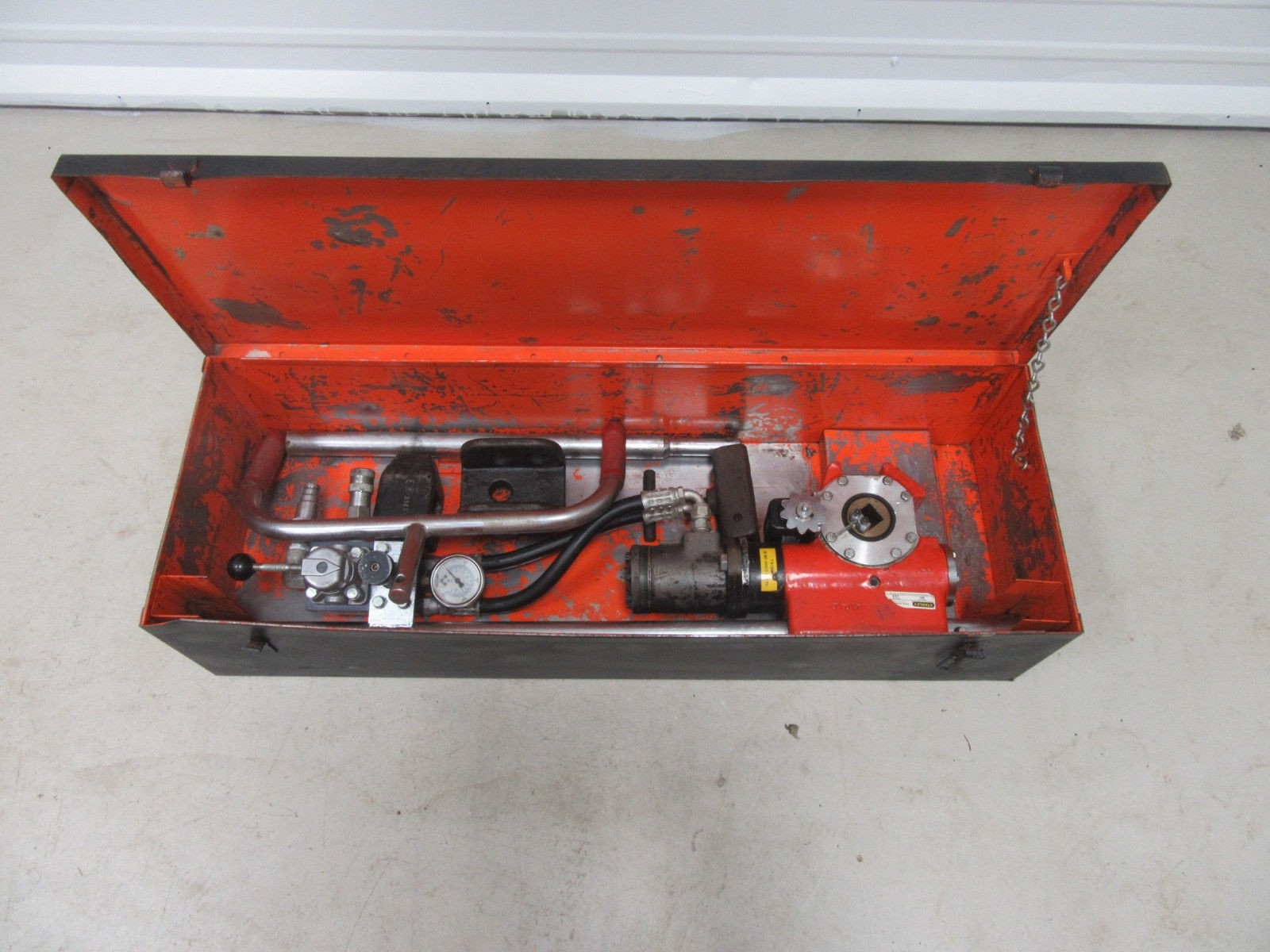 Stanley V025 Valve Exerciser Operator Machine Power Drive Wachs Wheeler Rex