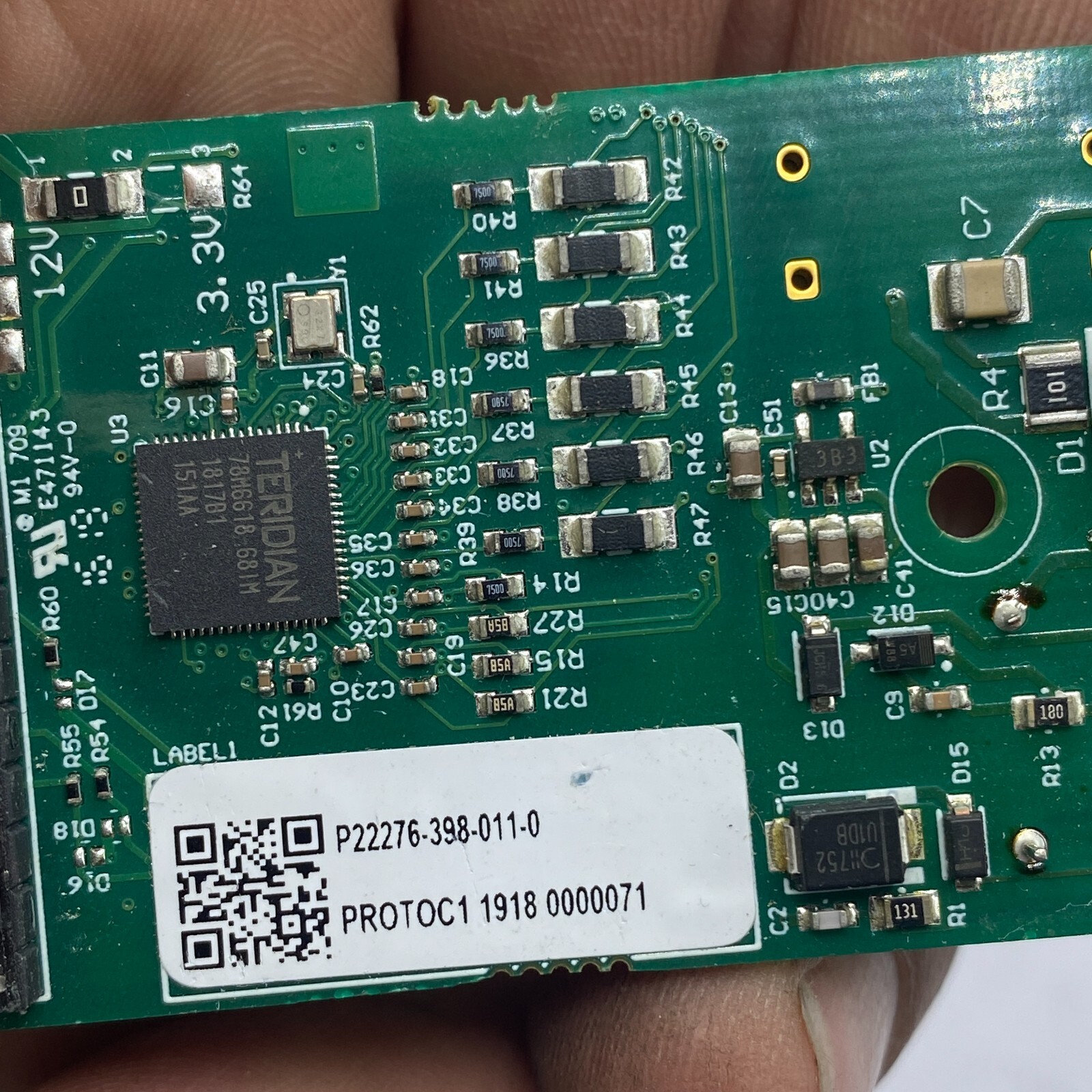 Circuit Boards R22276-398-011-0 1918 PROTOC1 0000071/ R22276-311 REV C🔔