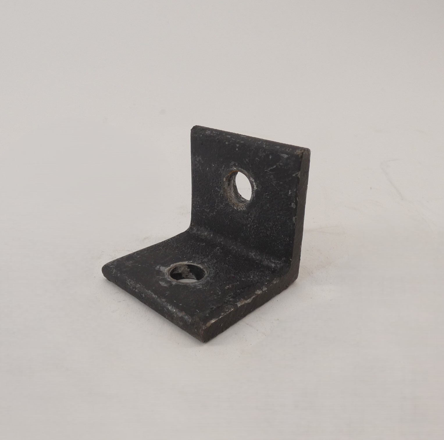 *Lot of 6* 2 Hole Corner Angle Bracket Fitting Black