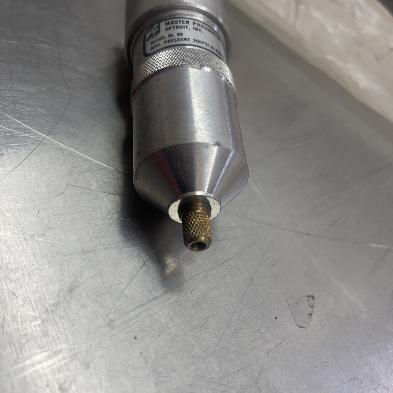 MASTER PNEUMATIC BL 50 MAX. Pressure 200PSI @ 250F