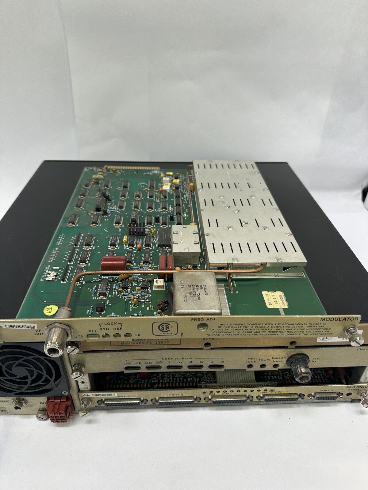Scientific Atlanta Model AD-4555 DPU, Decoder, Demodulator, Modulator, PAD/RCC