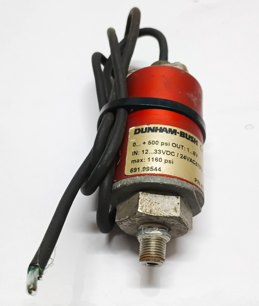 DUNHAM-BUSH 691.99544 PRESSURE SENSOR 4030005164 0… +500 PSI -15T80