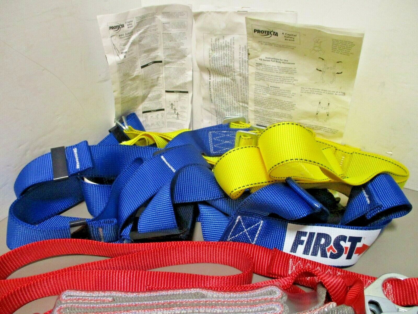 Protecta AB17530-XL Full Body Safety Harness Set XL 130-310Lb Capacity.