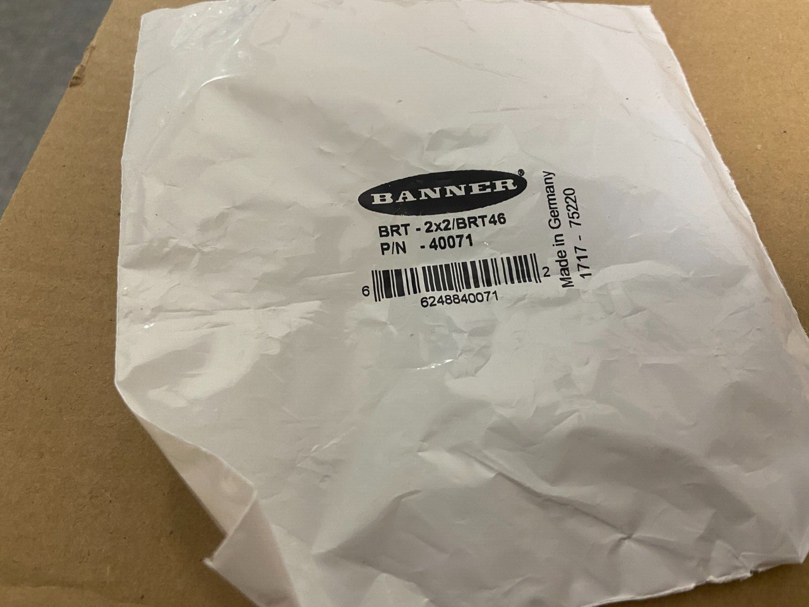 Banner 40071 2″ x 2″ New Reflective 2×2/BRT46 (YE193)