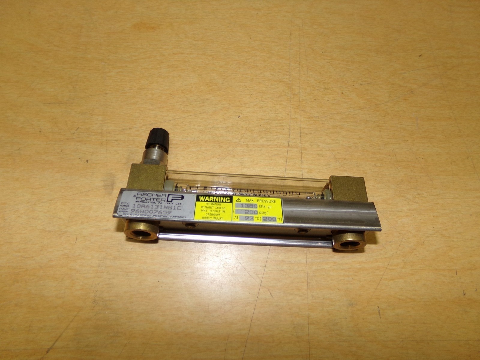 NEW Fischer & Porter 10A6131NB1L Flow Meter *FREE SHIPPING*