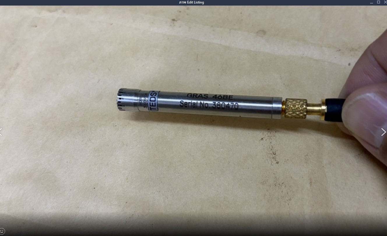 GRAS 46BE Microphone Missing Cable&Plug as shown in photos, sn:Random, Sale.