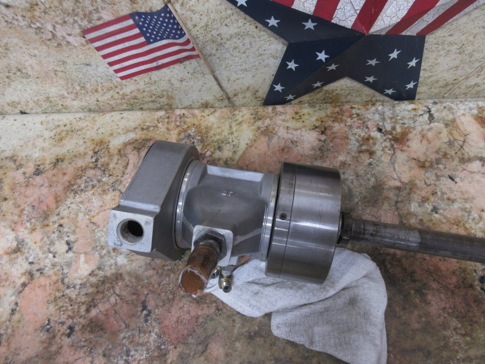 MORI SEIKI SL1 CNC LATHE HYDRAULIC SPINDLE ACTUATOR DRAWBAR 27 1.31″ 1.04″